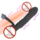 Double Penetration Vibrator Dildo / Adult Sex Toy for Couples - EVE's SECRETS