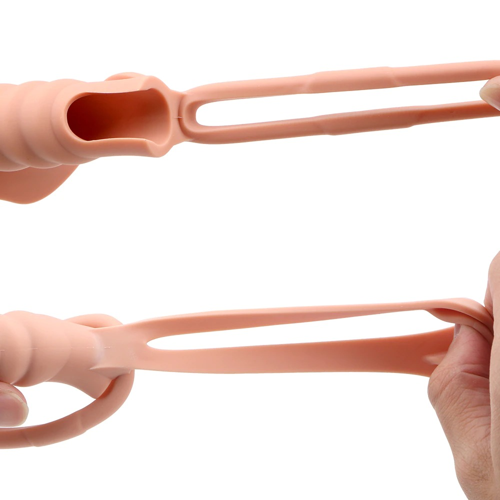 Double Penetration Vibrator Dildo / Adult Sex Toy for Couples - EVE's SECRETS