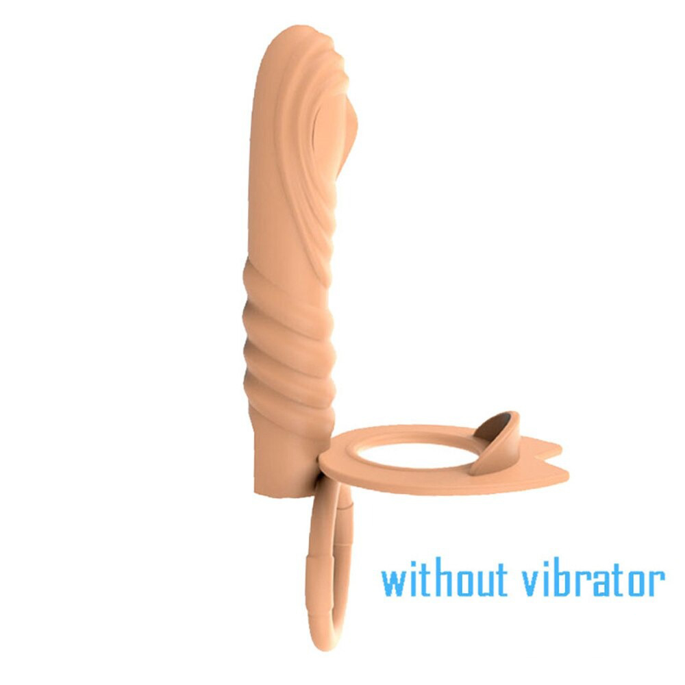 Double Penetration Vibrator for Penis / Adult Sex Toy Strap-On Anal Plug for Men - EVE's SECRETS