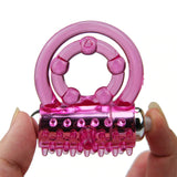 Double Penis Rings Vibrator For Men and Couples / Delay Cock Ring Enhance Lasting / Adult Sex Toys - EVE's SECRETS