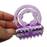 Double Penis Rings Vibrator For Men and Couples / Delay Cock Ring Enhance Lasting / Adult Sex Toys - EVE's SECRETS