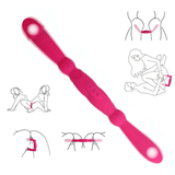 Doppelkopf-Dildo-Vibrator / Silikon-Sexspielzeug für Doppelpenetration / G-Punkt- und Prostata-Stimulator