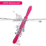 Dual Head Dildo Vibrator / Silicone Sex Toy for Double Penetration / G-Spot and Prostate Stimulator - EVE's SECRETS