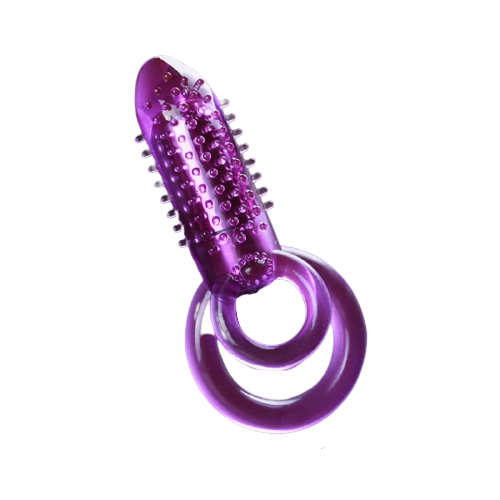 Dual Ring Vibrator Cock Ring / Female G-Spot Vagina Massager / Sex Toys for Couples - EVE's SECRETS