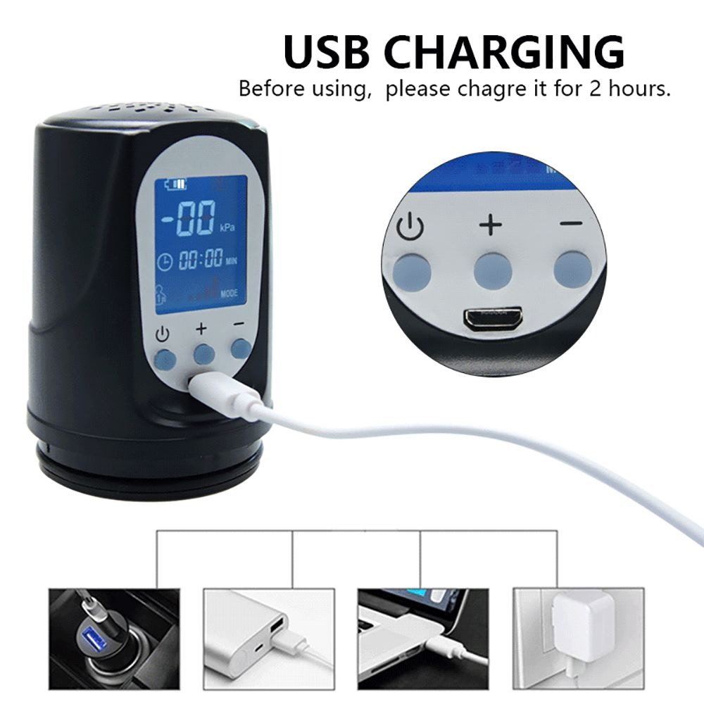 Electric Penis Augmentation with Multimode Switching / Penis Pump Male Masturbator Sex Toy - EVE's SECRETS
