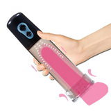 Automatische elektrische Penispumpe für Männer / Vakuum-Penistrainer mit Waage / Sexspielzeug für Männer