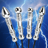 Electro Shock Metal Sex Anal Beads / Adult Anal Dildo / Vagina Massager Stimulation Sex Toy - EVE's SECRETS