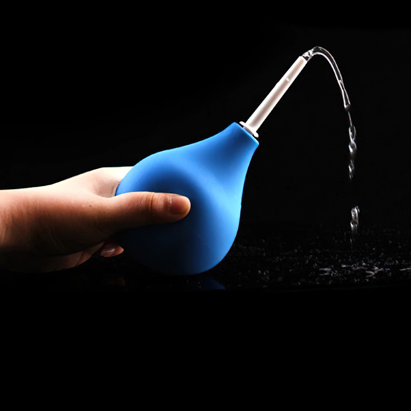 Enema Bulb Syringe / Medical Grade Rubber Enema Irrigator / Anal Douche Cleaner for men and Women - EVE's SECRETS