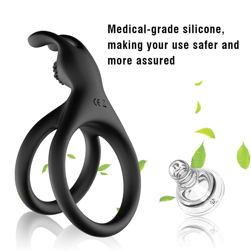 Erotic Adult Sex Toys for Men and Couples / Retarder Ejaculation Delay Rabbit Cock Rings Toy - EVE's SECRETS