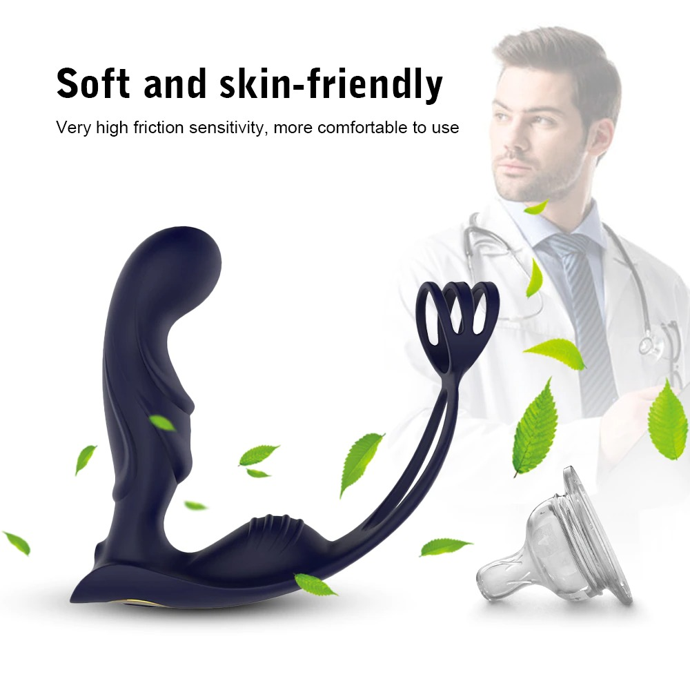 Erotic Anal Plug Vibrator With Remote Control / Male Prostate Massager / Sex Toys For Men - EVE's SECRETS