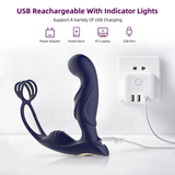 Erotic Anal Plug Vibrator With Remote Control / Male Prostate Massager / Sex Toys For Men - EVE's SECRETS