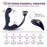 Erotic Anal Plug Vibrator With Remote Control / Male Prostate Massager / Sex Toys For Men - EVE's SECRETS