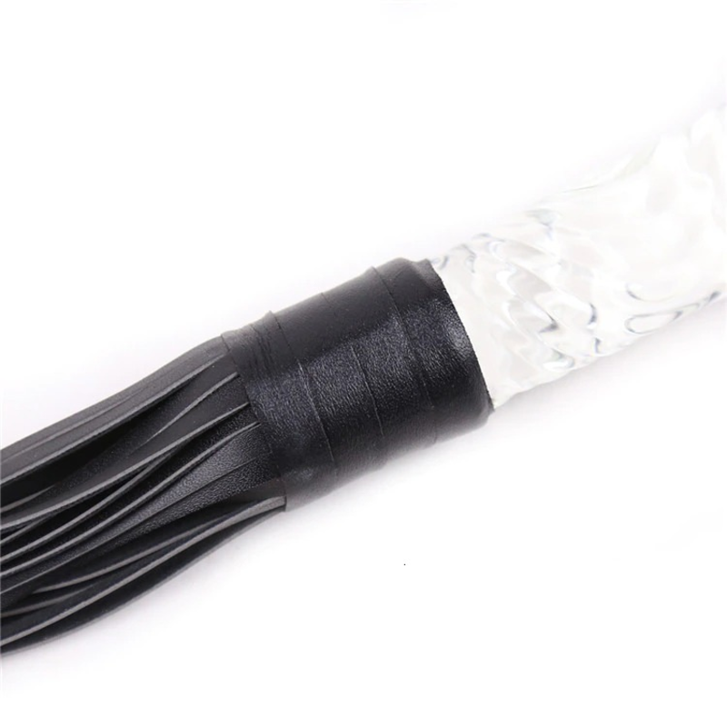Erotic BDSM Whip for Couples Sex Games / Adult Synthetic Leather Flirt Sex Toy - EVE's SECRETS