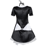 Erotic Cosplay Maid Dress with Ribbon Tie / Sexy Uniform for Adult Role-Playing Games - EVE's SECRETS