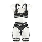Erotic Female Lace Lingerie Underwear / Women's Sexy Black Bra Set Lingerie - EVE's SECRETS