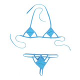 Erotic Female Mini Bikini Set / Sexy Minimal G-String Briefs / Ladies Underwear - EVE's SECRETS