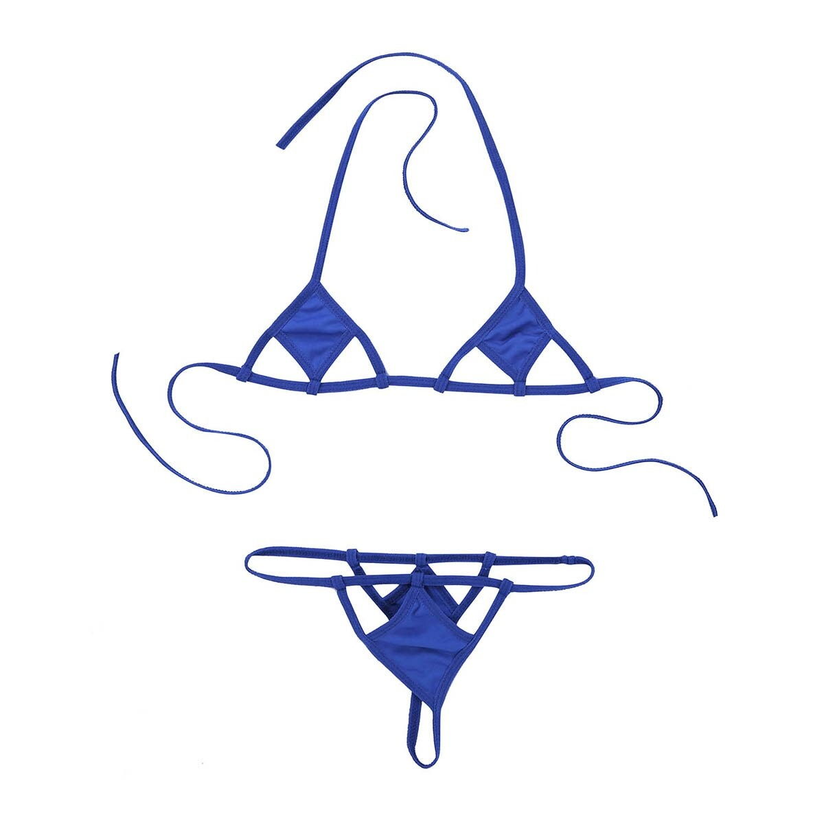 Erotic Female Mini Bikini Set / Sexy Minimal G-String Briefs / Ladies Underwear - EVE's SECRETS