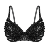 Erotic Female Push-Up Bra / Sexy Shining Underwear / Women's Lingerie - EVE's SECRETS
