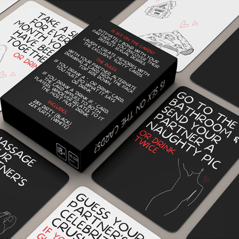Erotic Games for Couples / Tabletop Sex Games for Adults / Intimate Card Game - EVE's SECRETS
