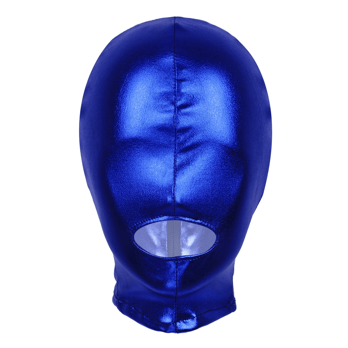 Erotic Latex Mask with Open Mouth Hole / Shiny Wet Look Role Play Costume Headgear - EVE's SECRETS