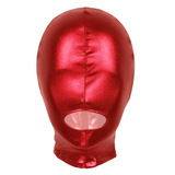 Erotic Latex Mask with Open Mouth Hole / Shiny Wet Look Role Play Costume Headgear - EVE's SECRETS