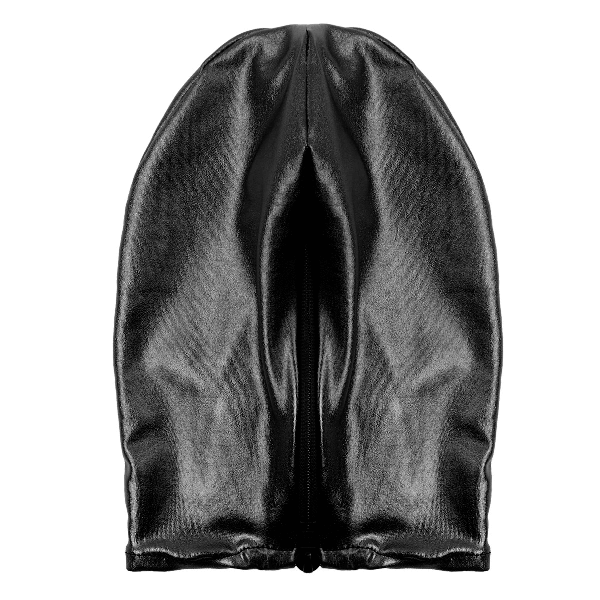 Erotic Latex Mask with Open Mouth Hole / Shiny Wet Look Role Play Costume Headgear - EVE's SECRETS