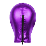 Erotic Latex Mask with Open Mouth Hole / Shiny Wet Look Role Play Costume Headgear - EVE's SECRETS