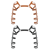 Erotic Leather Chest Harness for Muscle Men / Cool Adjustable Belts Body Harness - EVE's SECRETS