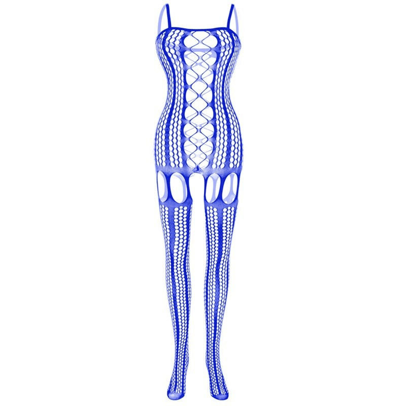 Erotic Lingerie for Women / Sexy Sleeveless Nightwear / Mesh Open Crotch Bodysuit - EVE's SECRETS