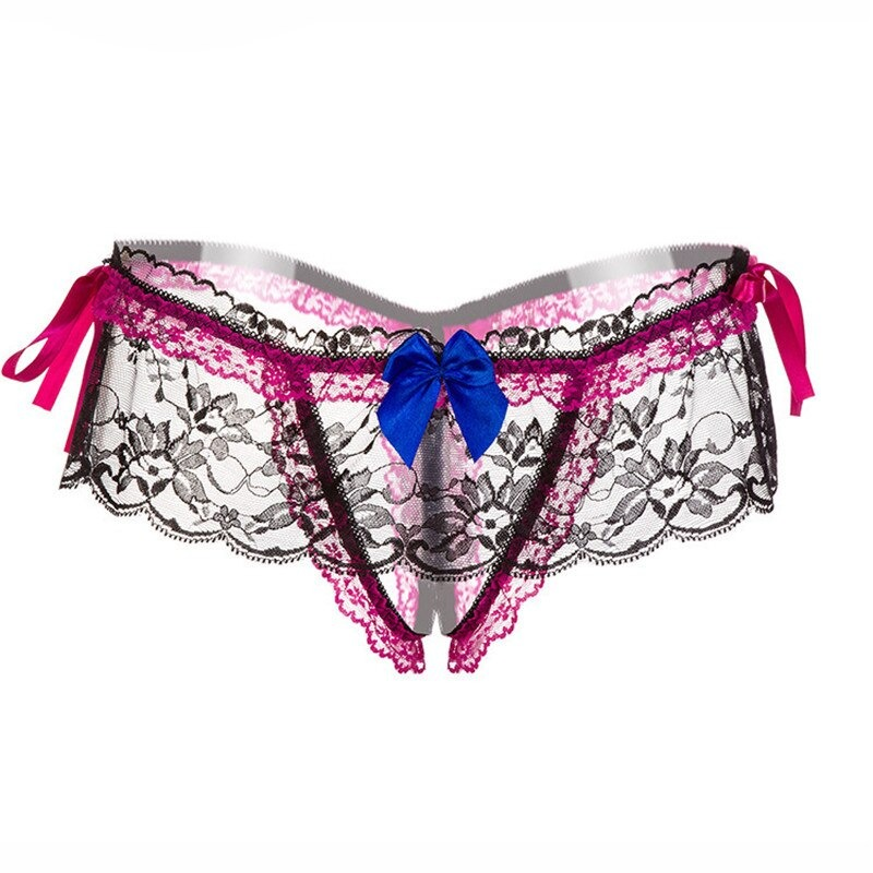 Erotic Lingerie with Open Crotch / Women's Panties with Bow / Sexy Underwear for Ladies - EVE's SECRETS