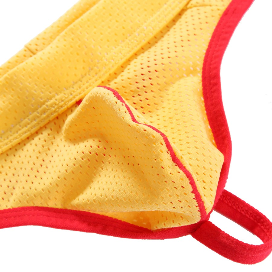 Erotic Male Breathable Thongs / Sexy Underwear for Men / Transparent Adult Strings - EVE's SECRETS