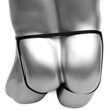 Erotic Men's Open Buttocks Panties / Male Underwear With Floral Lace and Chains - EVE's SECRETS