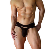 Sous-vêtements érotiques pour hommes / Culotte creuse sexy pour homme / Lingerie avec harnais à sangle