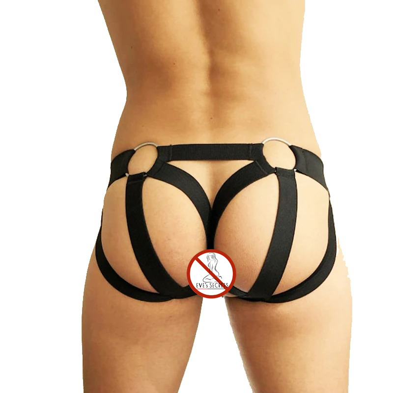 Erotic Men's Underwear / Sexy Hollow Panties for Male / Strap Harness Lingerie - EVE's SECRETS