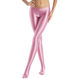 Erotic Mid-Waist Women Legging / Shining Female Tights / Sexy Tight-Fitting Clothing - EVE's SECRETS
