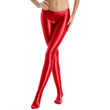 Erotic Mid-Waist Women Legging / Shining Female Tights / Sexy Tight-Fitting Clothing - EVE's SECRETS