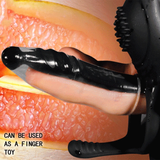 Erotic Penis Double Rings Vibrator / Wireless Stimulator Cockrings for Delay Ejaculation / Male Sex Toys - EVE's SECRETS
