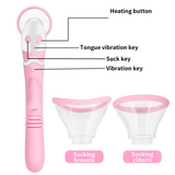 Erotic Sex Toy for Women Heating Nipple Sucker / Adult Dildo Vibrator Clitoris Stimulator - EVE's SECRETS