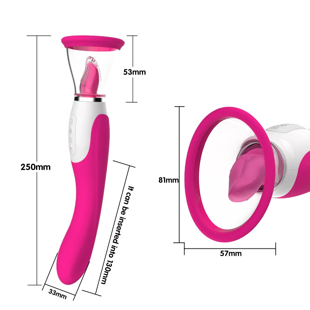Erotic Sex Toy for Women Heating Nipple Sucker / Adult Dildo Vibrator Clitoris Stimulator - EVE's SECRETS