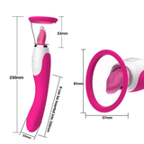 Erotic Sex Toy for Women Heating Nipple Sucker / Adult Dildo Vibrator Clitoris Stimulator - EVE's SECRETS