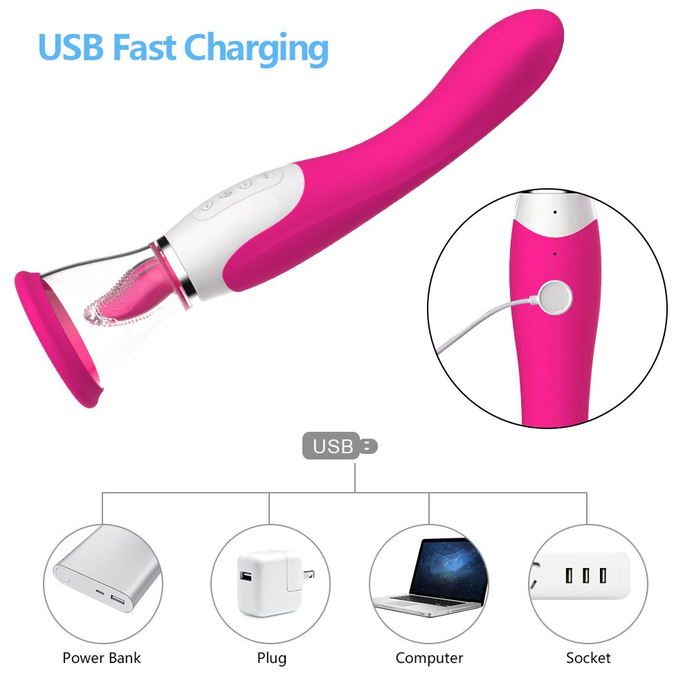 Erotic Sex Toy for Women Heating Nipple Sucker / Adult Dildo Vibrator Clitoris Stimulator - EVE's SECRETS