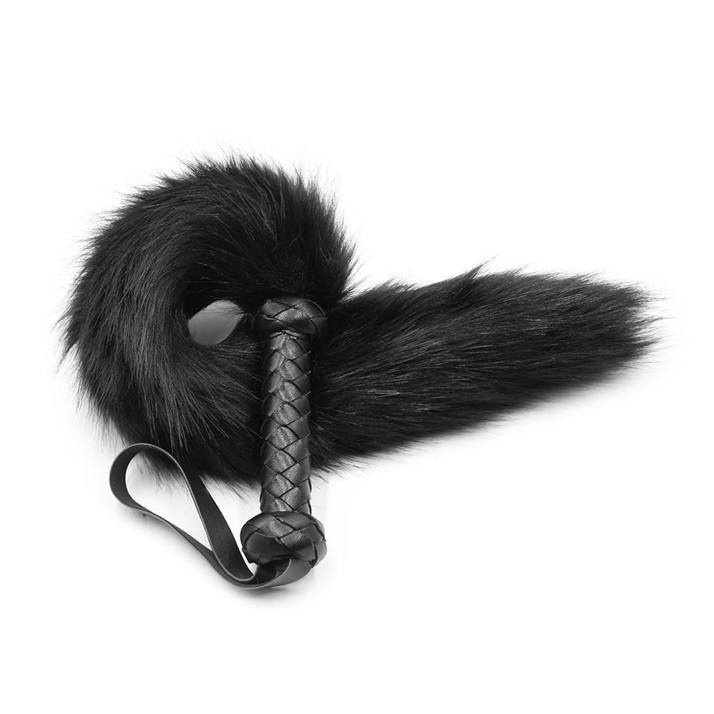 Erotic Sex Toys for Couples / BDSM Whip for Sex Games / Faux Fur Tail for Couples - EVE's SECRETS