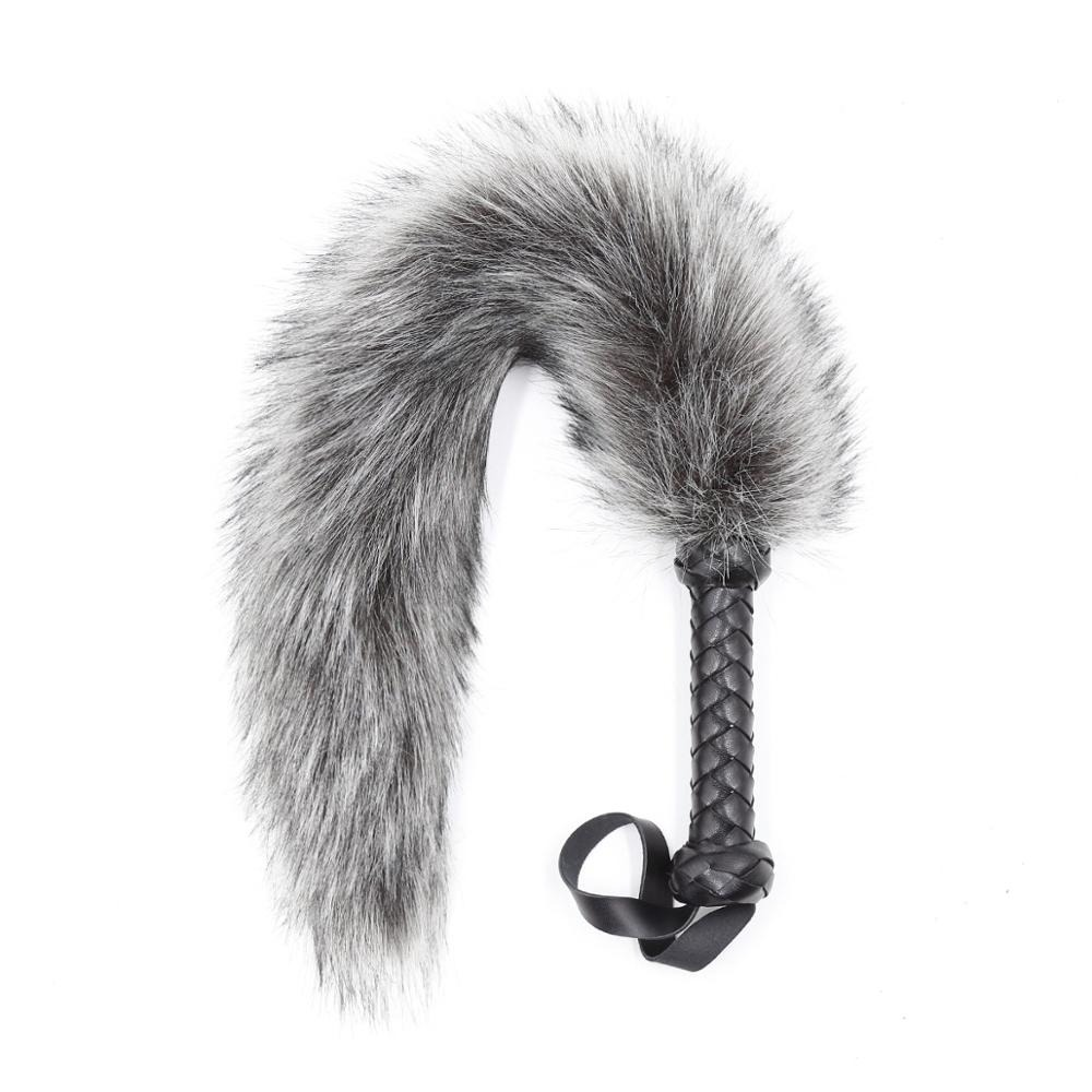 Erotic Sex Toys for Couples / BDSM Whip for Sex Games / Faux Fur Tail for Couples - EVE's SECRETS
