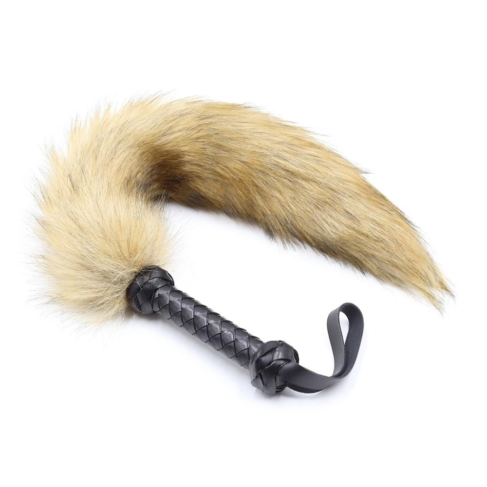Erotic Sex Toys for Couples / BDSM Whip for Sex Games / Faux Fur Tail for Couples - EVE's SECRETS