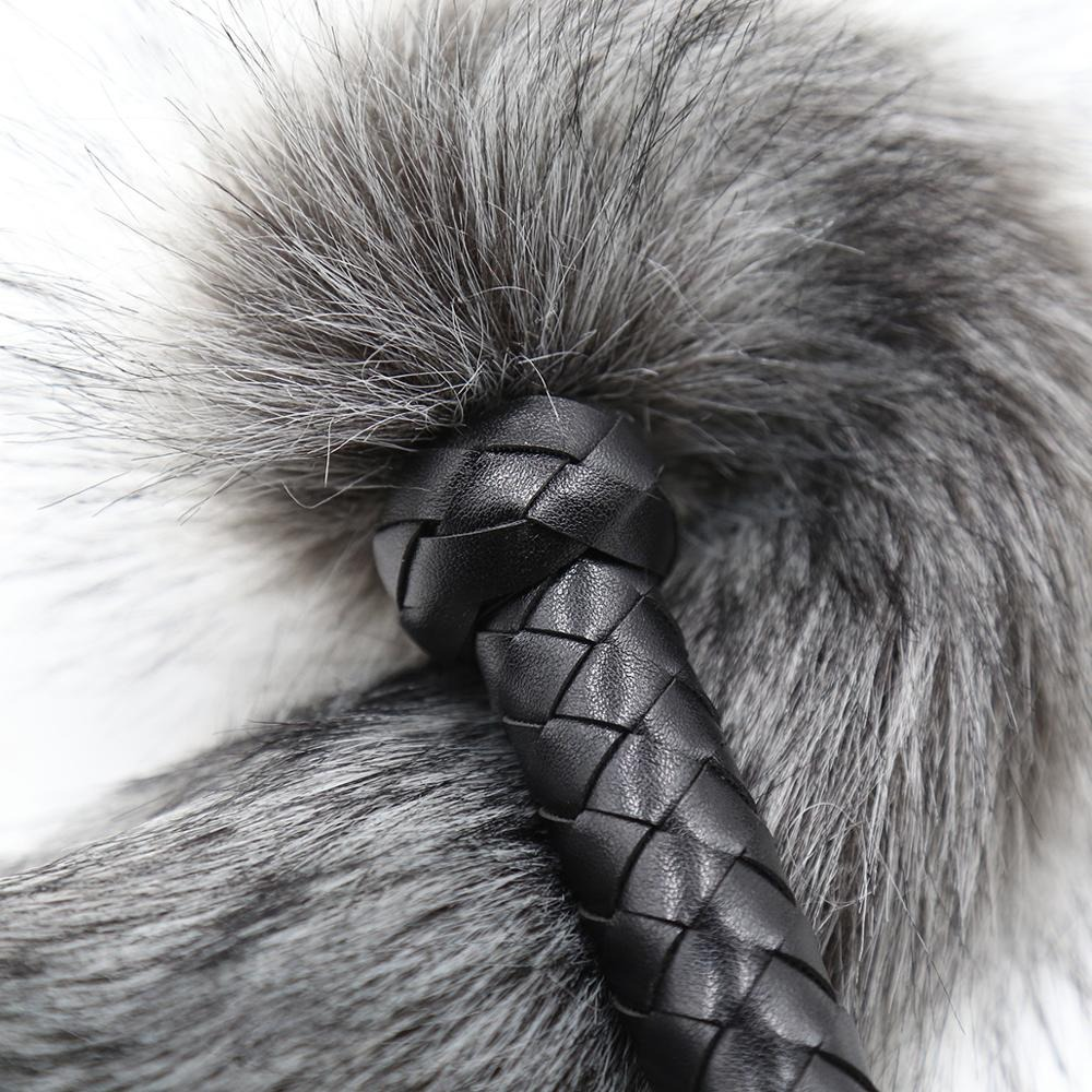 Erotic Sex Toys for Couples / BDSM Whip for Sex Games / Faux Fur Tail for Couples - EVE's SECRETS
