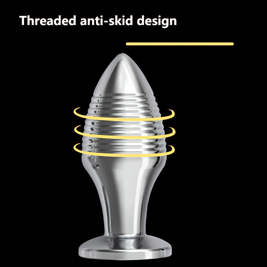 Erotic Sex Toys For Masturbation / Remote Controlled Vibrators / Unisex Metal Anal Plug - EVE's SECRETS