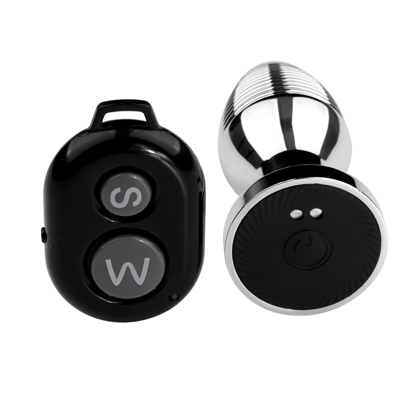 Erotic Sex Toys For Masturbation / Remote Controlled Vibrators / Unisex Metal Anal Plug - EVE's SECRETS