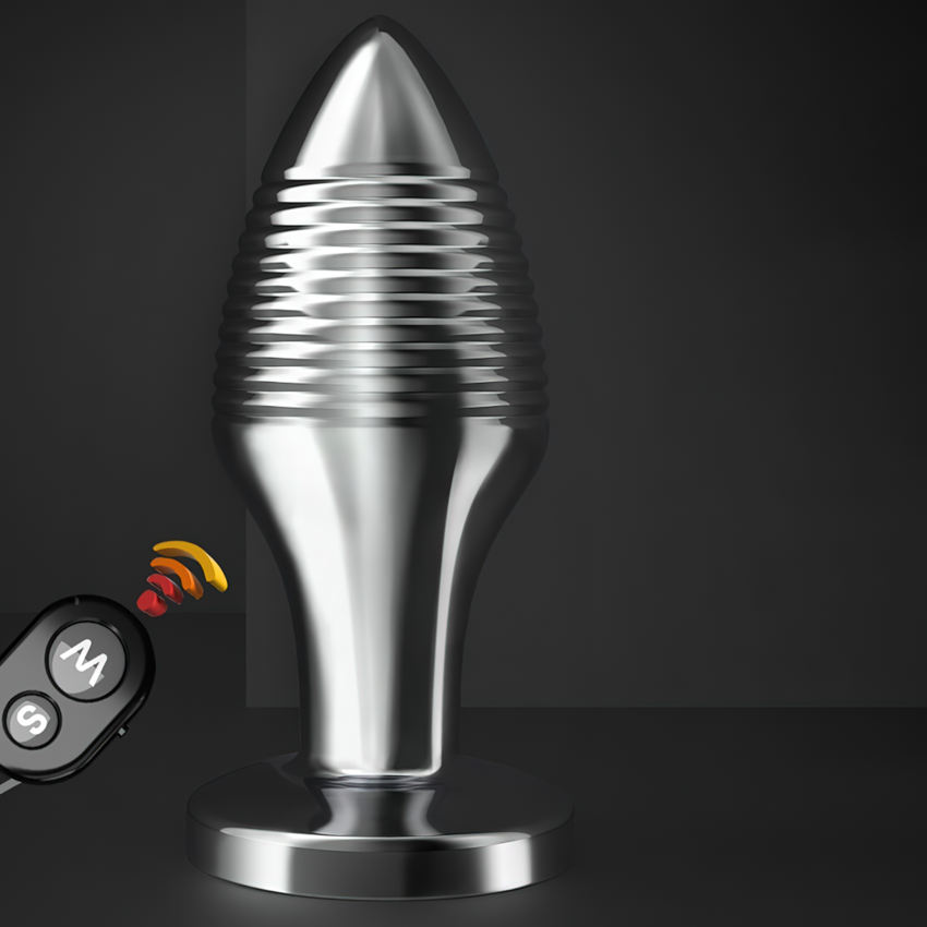 Erotic Sex Toys For Masturbation / Remote Controlled Vibrators / Unisex Metal Anal Plug - EVE's SECRETS