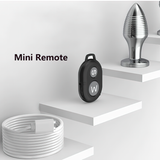 Erotic Sex Toys For Masturbation / Remote Controlled Vibrators / Unisex Metal Anal Plug - EVE's SECRETS