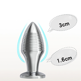 Erotic Sex Toys For Masturbation / Remote Controlled Vibrators / Unisex Metal Anal Plug - EVE's SECRETS